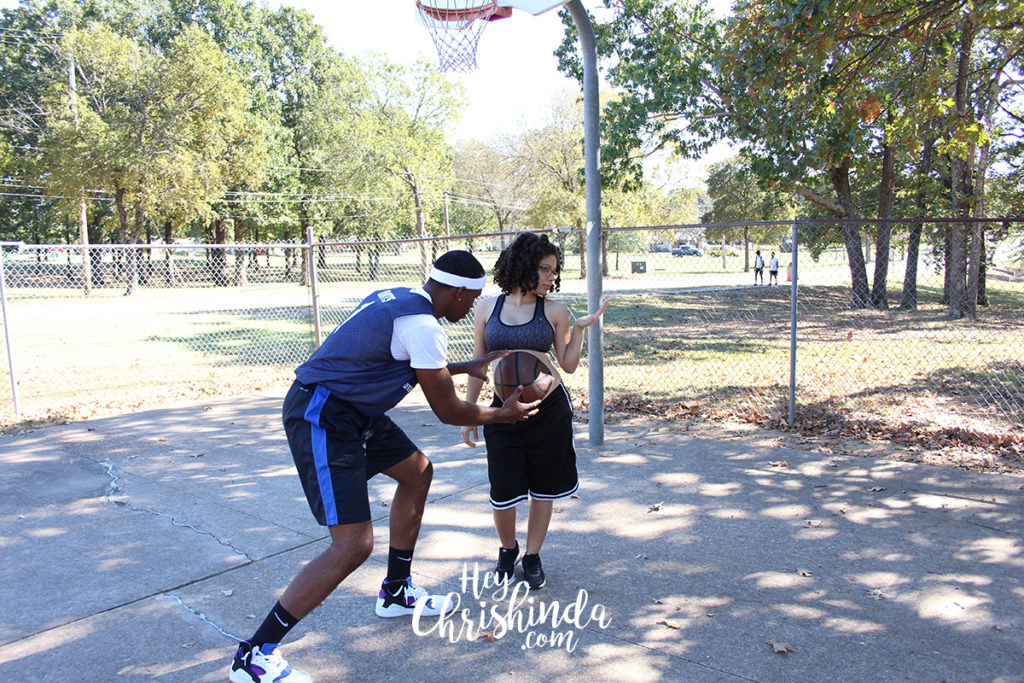 Basketball Belly Maternity Pictures