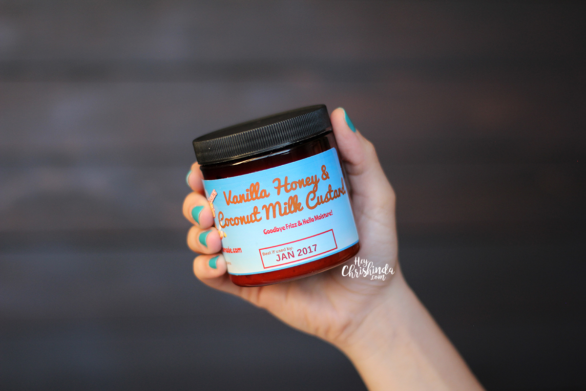 honeys handmade product review - Vanilla Honey and Coconut Milk Custard