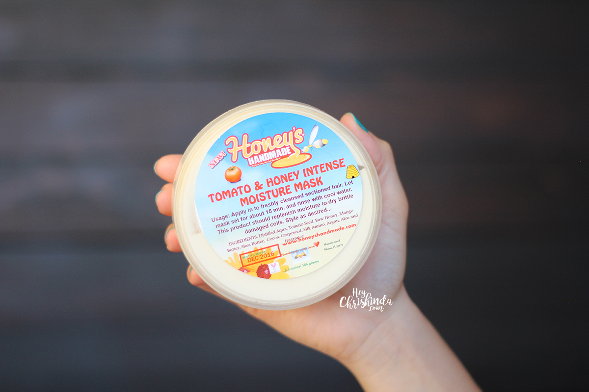 honeys handmade product review - Tomato and Honey Intense Moisture Mask