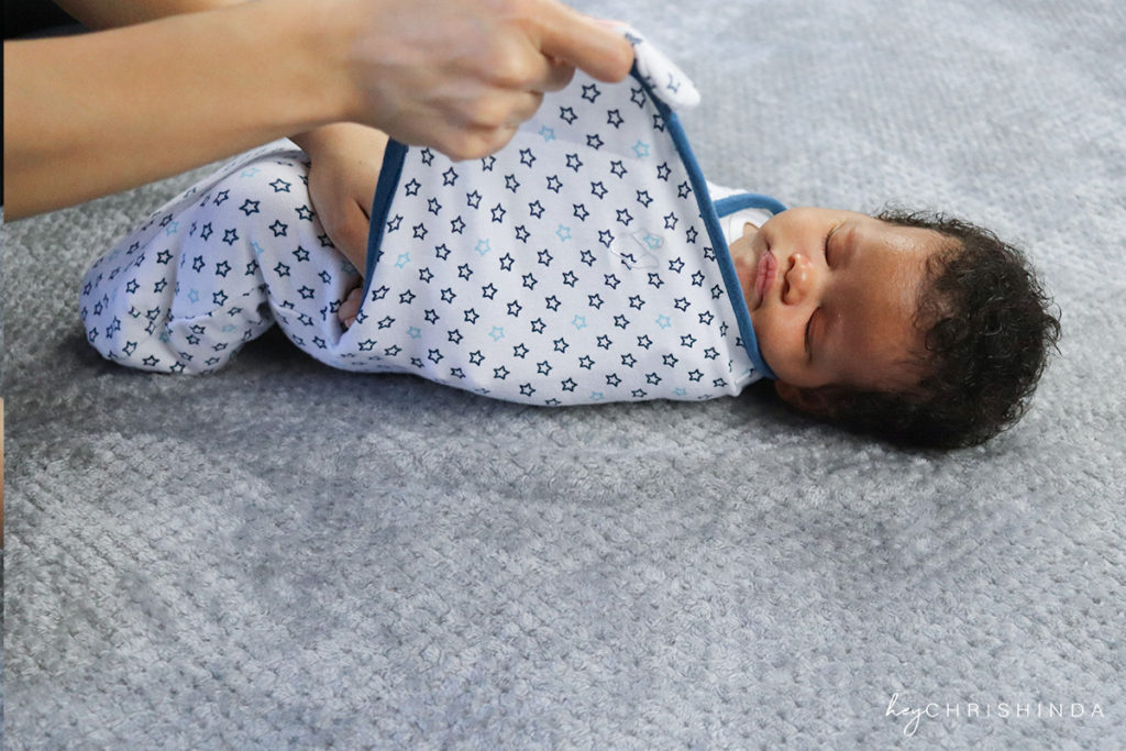 How to Swaddle a Baby Using a SwaddleMe Hey Chrishinda