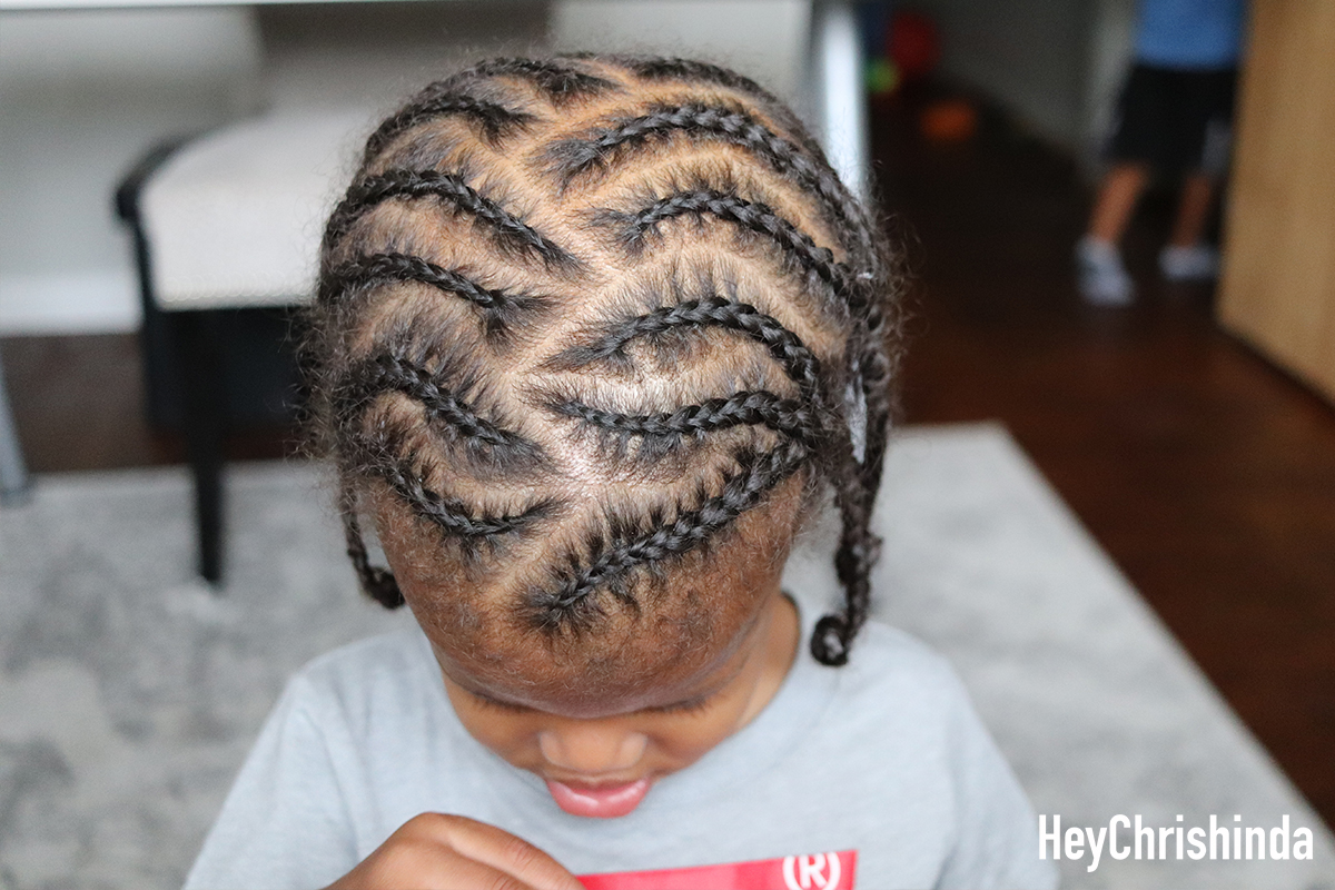 black boy Toddler braids 2