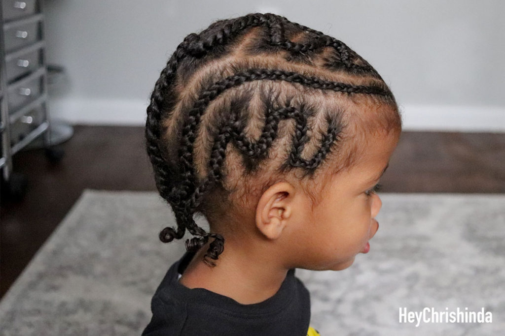 black boy toddler braids