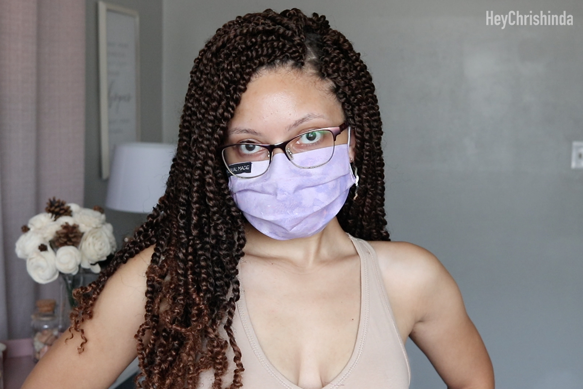 black owned business selling face masks - Maraval made