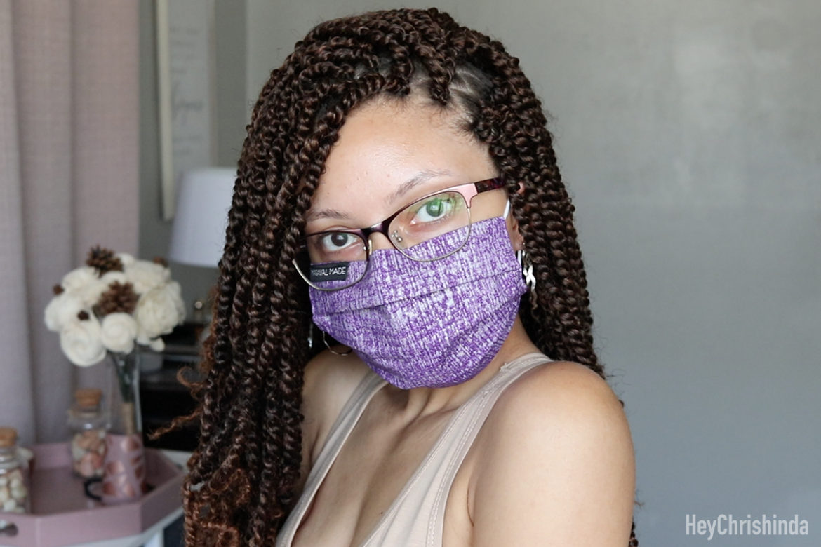 black owned business selling face masks - Maraval made