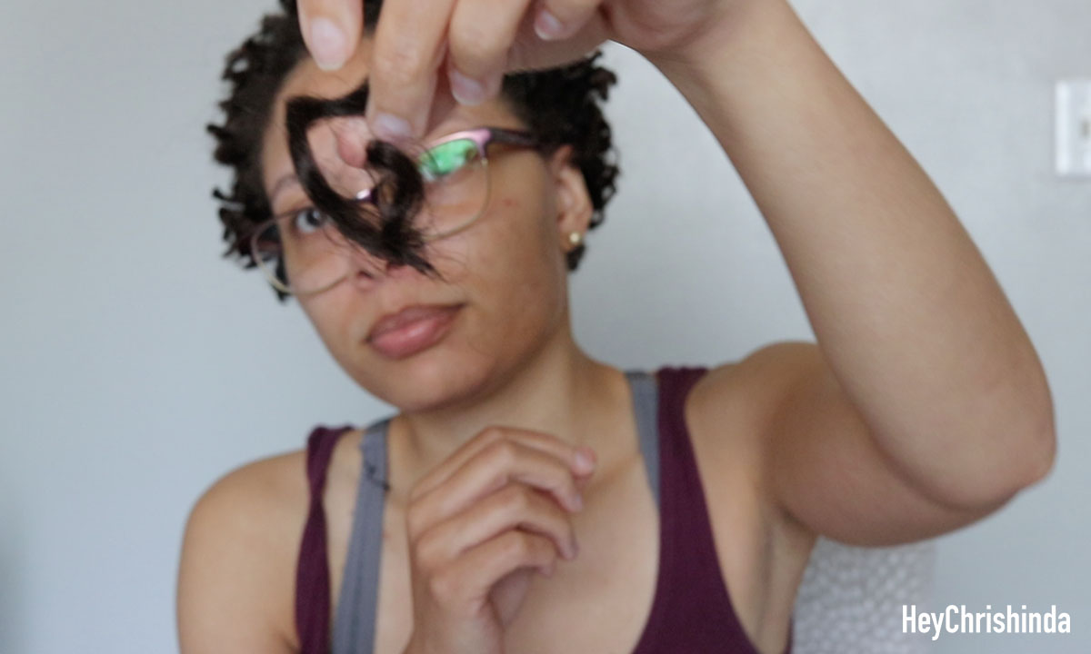 how to remove curly crochet hair