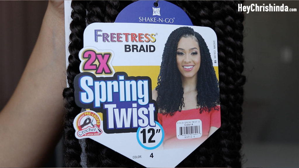 Crochet Spring Twists - Freetress - Traditional Cornrow Crochet Braid  Install | Hey Chrishinda