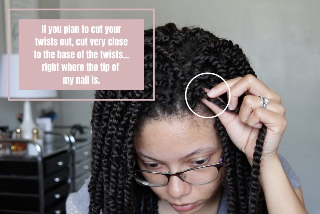 how to remove crochet braids / how to remove crochet twists