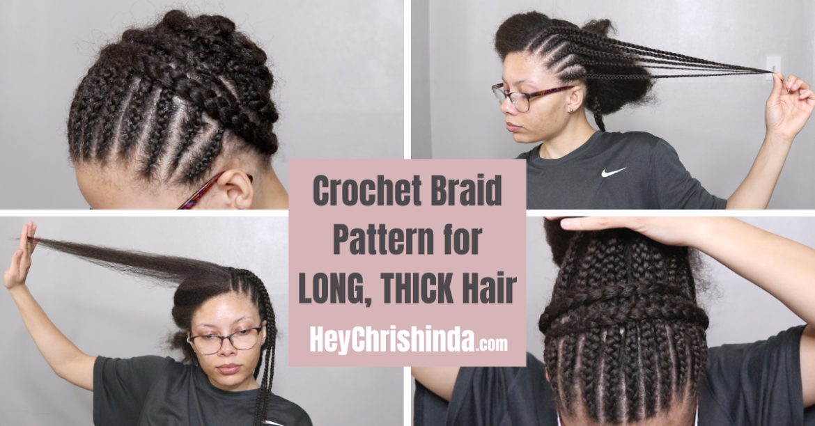 crochet braid pattern for long hair